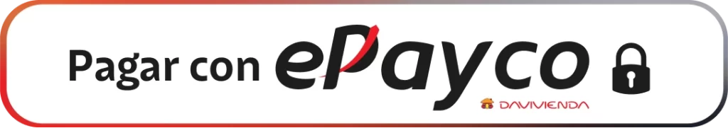 Epayco boton pago r16 blanco deg rojo negro